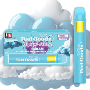 FEEL GOODS - Grape Juice, Disposable, Distillate, 1g