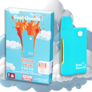 FEEL GOODS - Citrus Twist, Distillate, Disposable, 2g