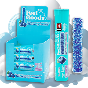FEEL GOODS - Blueberry, Gummy Straw