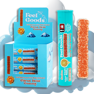 FEEL GOODS - Citrus Twist, Gummy Straw