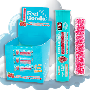 FEEL GOODS - Red Raspberry, Gummy Straw
