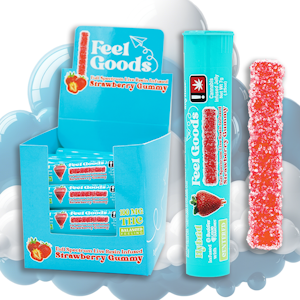 FEEL GOODS - Strawberry, Gummy Straw