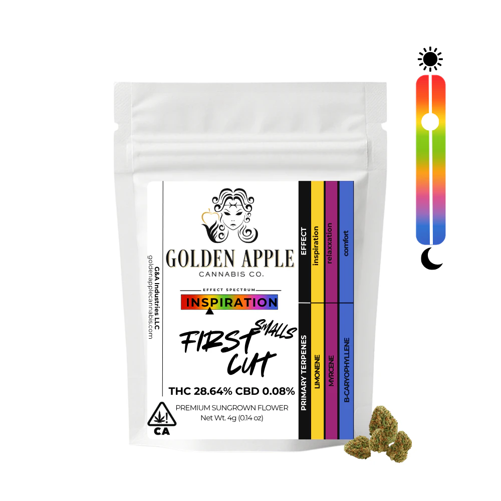 Golden Apple Cannabis Co. - First Cut | Smalls | Hybrid | 4g Main Image
