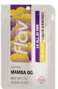 FLAV - MAMBA OG LIVE RESIN + LIQUID DIAMONDS 1 GRAM DISPOSABLE