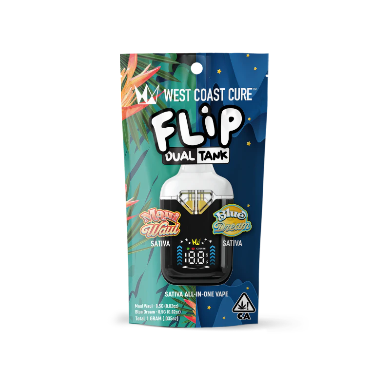 West Coast Cure - West Coast Cure - Maui Waui x Blue Dream CUREbar Flip 1g Main Image