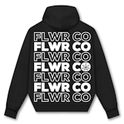 FLWR CO - Repeat Hoodie (BLACK)