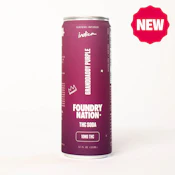 Foundry | 10mg THC Soda | Grand Daddy Purple