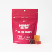 Foundry's Nation - Gummies THC + CBG (Sativa) 10ct