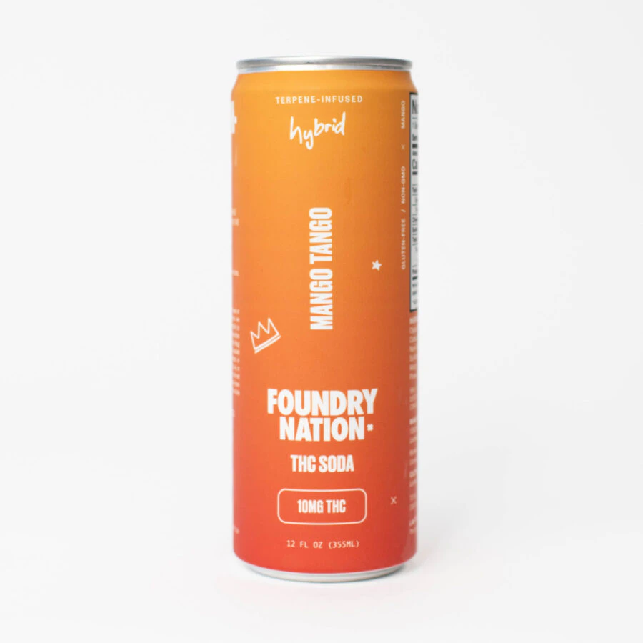 FOUNDRY NATION - Foundry Nation | Mango Tango Soda | 10mg THC Main Image
