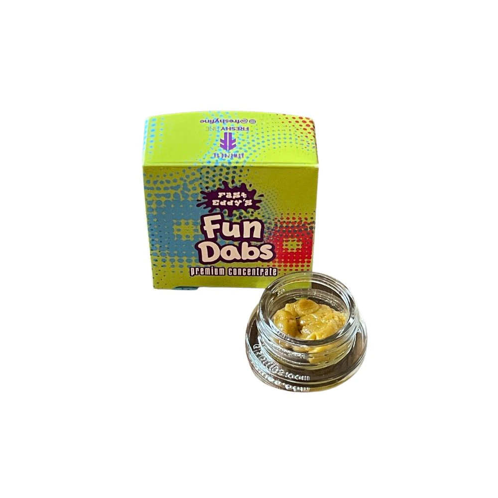 Freshy Fine - Freshy Fine Fast Eddy's BHO Badder Fun Dabs 3.5g - Candy Cake Main Image