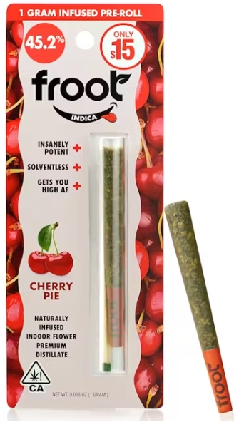 Infused Preroll - Cherry Pie - 1G
