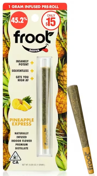 Infused Preroll - Pineapple Express - 1G