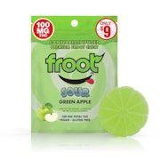 Froot Gummy - Sour Green Apple Single Dose 100mg