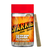 Jack (S) | 1g 14pk Indoor Prerolls | Sparkiez
