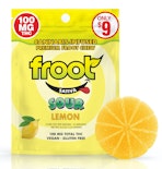 Froot Chew 100mg Sour Lemon Gummy