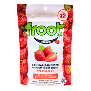FROOT - Froot Strawberry Gummies 100mg