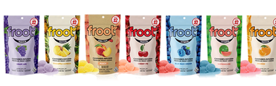 Froot - Strawberry Gummies 10 Piece (100mg)