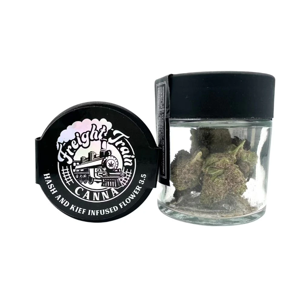 Freight Train Canna - Black Truffle 3.5g Hash & Kief Infused Flower Main Image