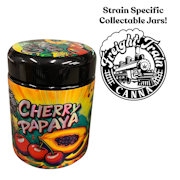 Cherry Papaya 14g Prepackaged Flower Jar - FREIGHT TRAIN CANNA