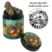 Lemon Killerz 14g Prepackaged Flower Jar - FREIGHT TRAIN CANNA