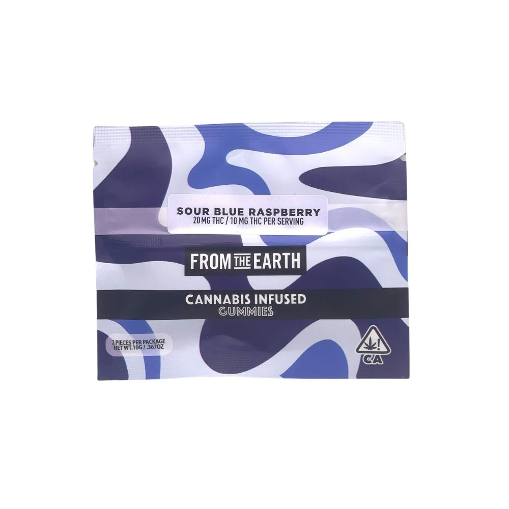 FROM THE EARTH - SOUR BLUE RASPBERRY 20MG - FROM THE EARTH Main Image