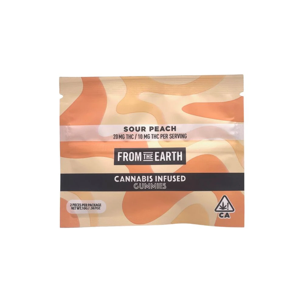 FROM THE EARTH - SOUR PEACH 20MG - FROM THE EARTH Main Image