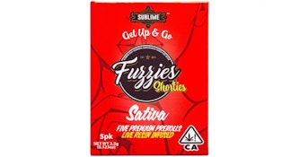 [Fuzzies] Live Resin Infused Preroll 5 Pack - 3.5g - Tangelo Sunrise (S)