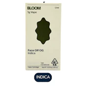 Bloom - Live Resin - Face Off OG - Vape Cart - 1.0g