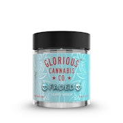 FADED (Peach Pie) 3.5g Prepackaged Flower - GLORIOUS CANNABIS (FEELS)