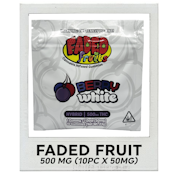 Faded Fruits- Berry White (10pc x 50mg)