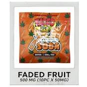 Faded Fruits - Mandarin Soda (10pc x 50mg)