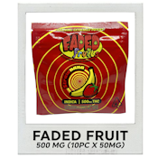 Faded Fruits - Strawnana (10pc x 50mg)