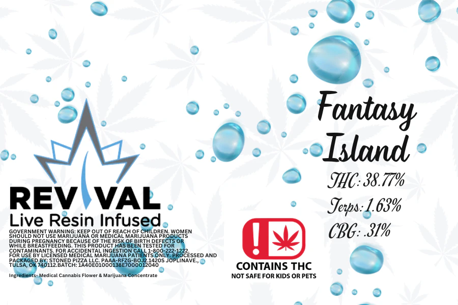 Revival - Fantasy Island (1g) Live Resin Infused Joint Main Image