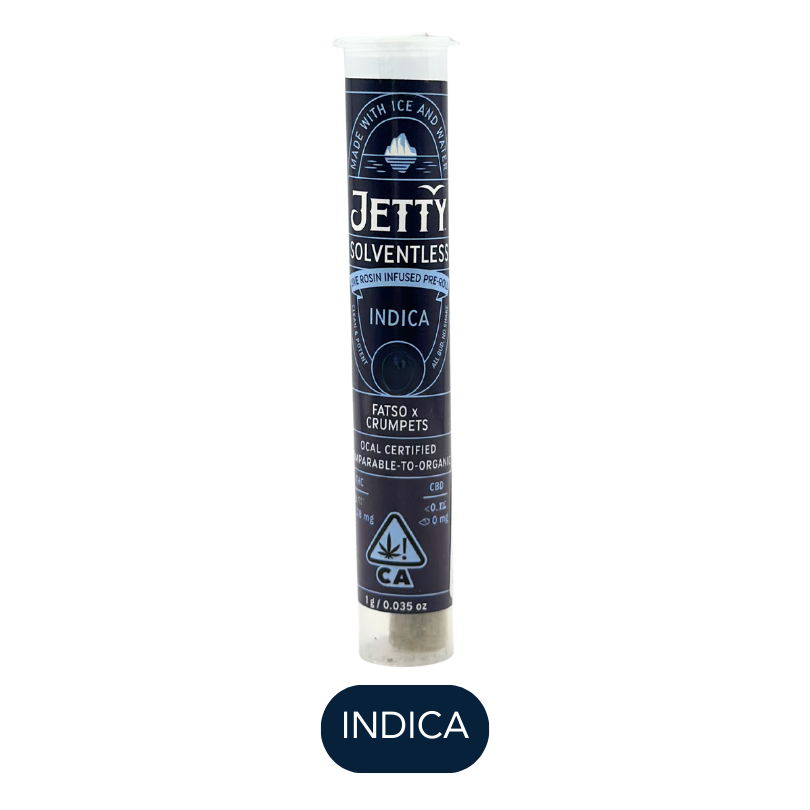 Solventless - Fatso x Crumpets - Infused Preroll - 1.0g