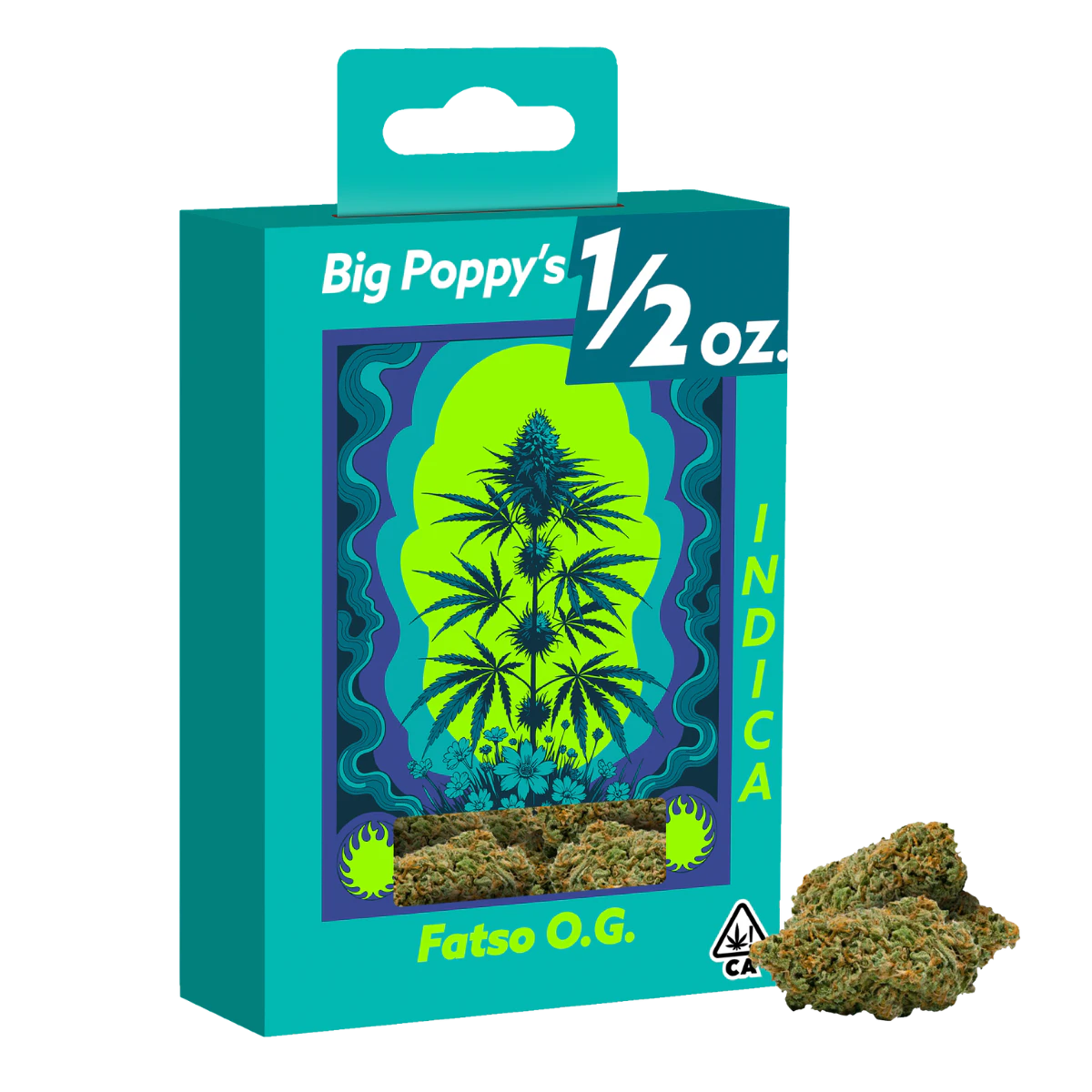 Poppy’s - Fatso OG (I) | 14g Premium Sungrown Flower | Big Poppy's Main Image