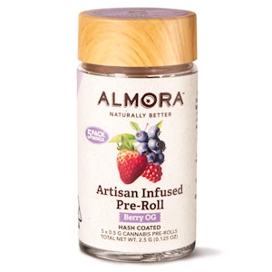Almora - Almora Farm: 0.5g Artisan Infused Pre Roll 5 Pack: Berry OG [I]