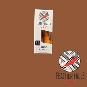 Feather Falls CBD - Feather Falls 2g CBD Cart- Mango Runtz
