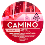 Camino - Excite - Wild Cherry CBC/CBG/THC 1:1:1 - Gummies - 20pk - 100mg