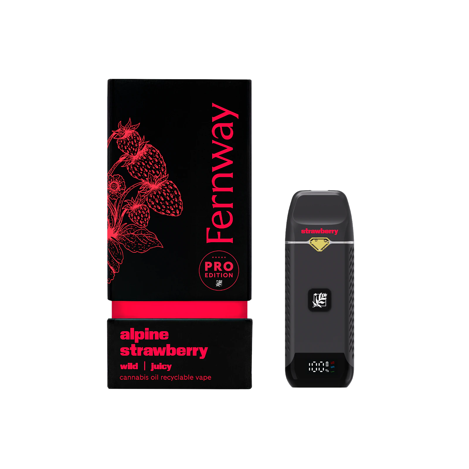 Fernway - Alpine Strawberry 1g Traveler Pro Vape Main Image