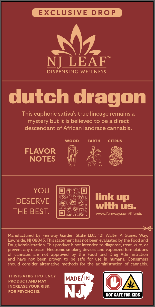 [REC] Fernway *NJ LEAF EXCLUSIVE*| Dutch Dragon | 1g Cartridge