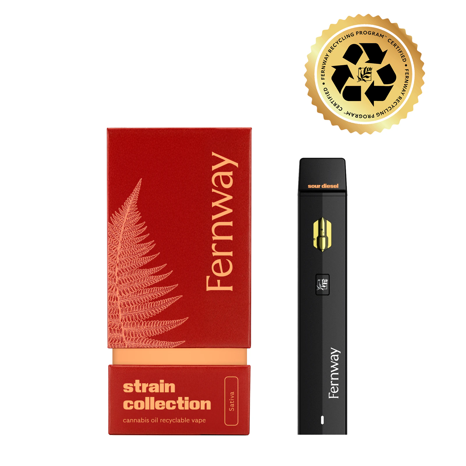 Fernway - Fernway Sour Diesel | 1g Traveler Vape | TAX INCLUD Main Image