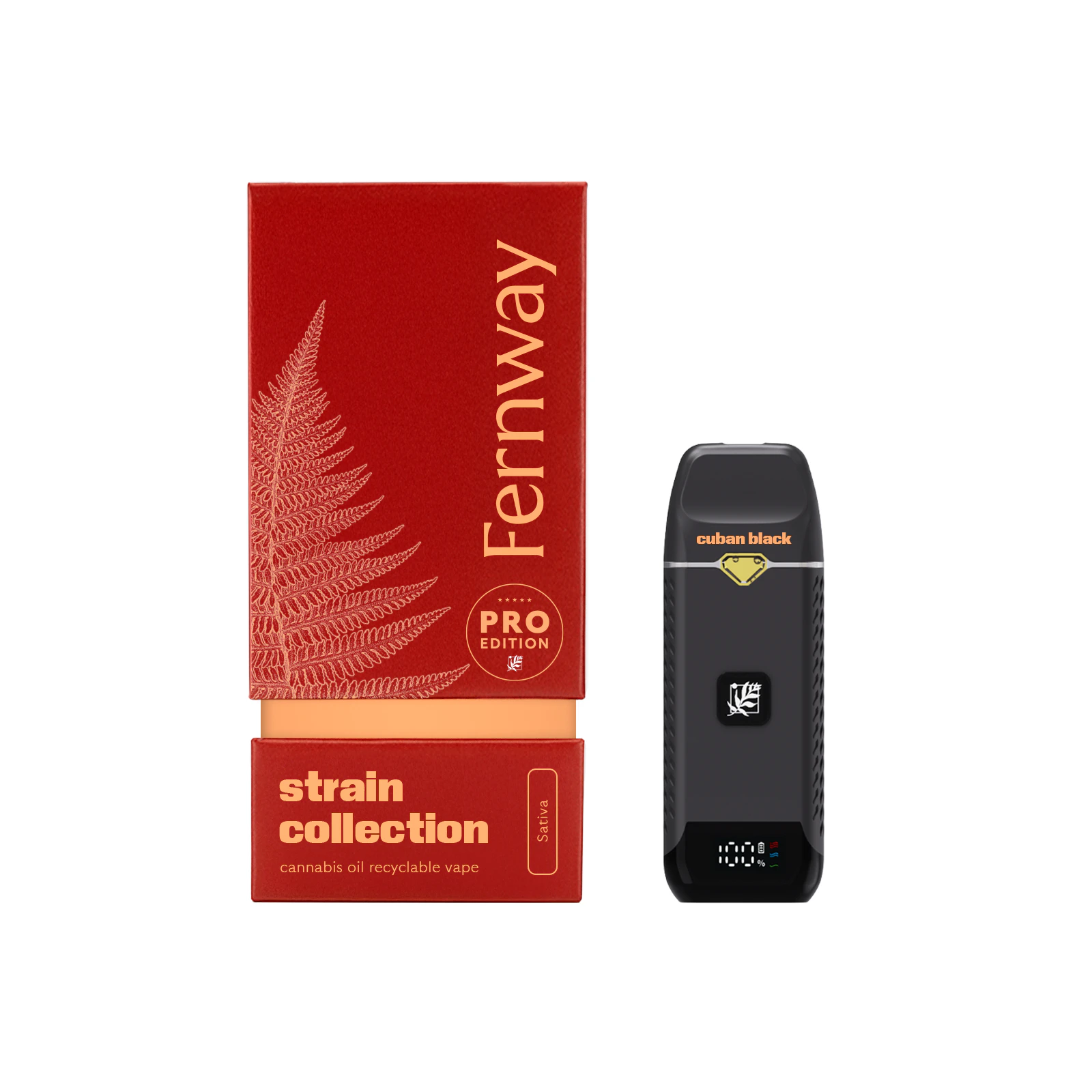 Fernway - Fernway - Cuban Black Haze - Traveler Pro Vape - 1.0g Main Image