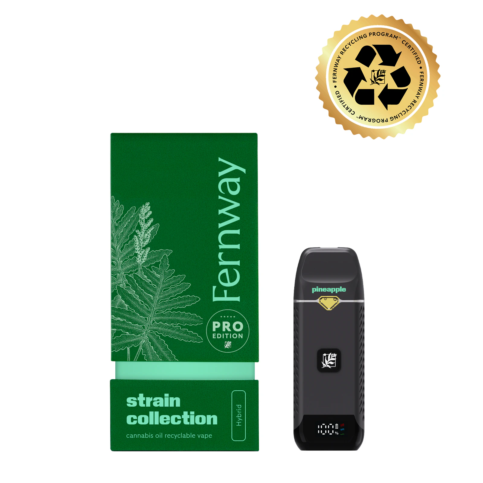 Fernway - Fernway - Pineapple Express - Traveler Pro Vape - 1g Main Image