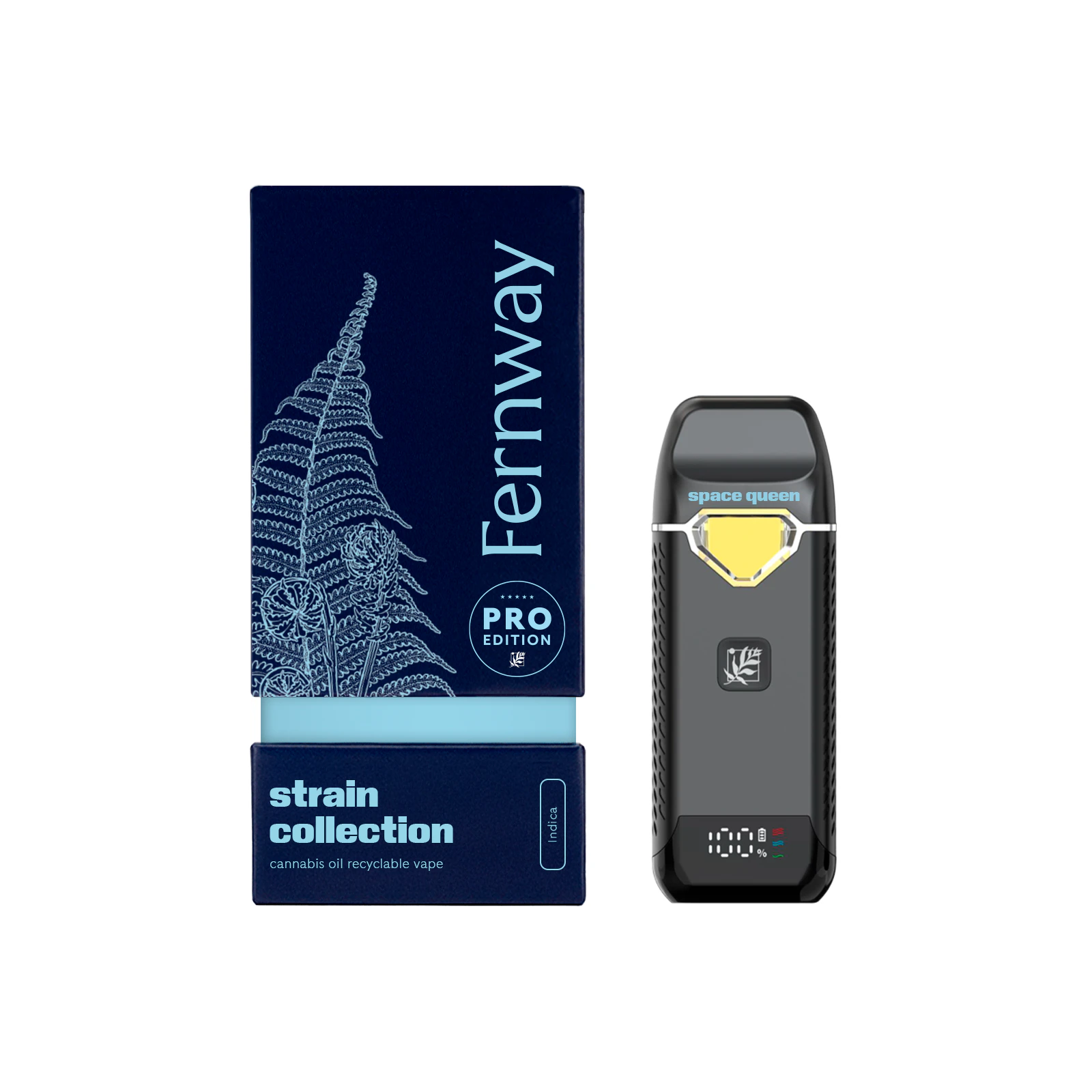 Fernway - Fernway - Space Queen - 78.30% THC - 2.0g - AIO Vape Pen Main Image