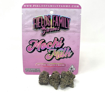 FIELDS FAMILY FARMZ - Mochi Milk (H) 31.92% THC | Fields Family Farmz | 3.5g Flower
