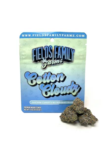 FIELDS FAMILY FARMZ - Cotton Cloudz (S) 27.23% THC | Fields Family Farmz | 3.5g Flower