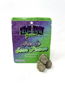 Fields Family Farmz - Purple Sour Power (I) 32.49% THC | Fields Family Farmz | 3.5g Flower