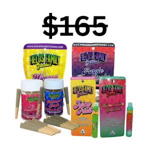 FIELDS FAMILY FARMZ - Fields Family Farmz Sampler Bundle | 2x All In one Vapes + 2x Indoor 3.5g + 2x 6pk Prerolls