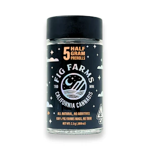 Fig Farms - Fig Farms - Rock Tarts - Preroll Pack - 5pk - 2.5g