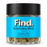 Bottomless Mints – Hybrid – 33.80% THC | 3.5g Whole Flower | Find.  -BB6